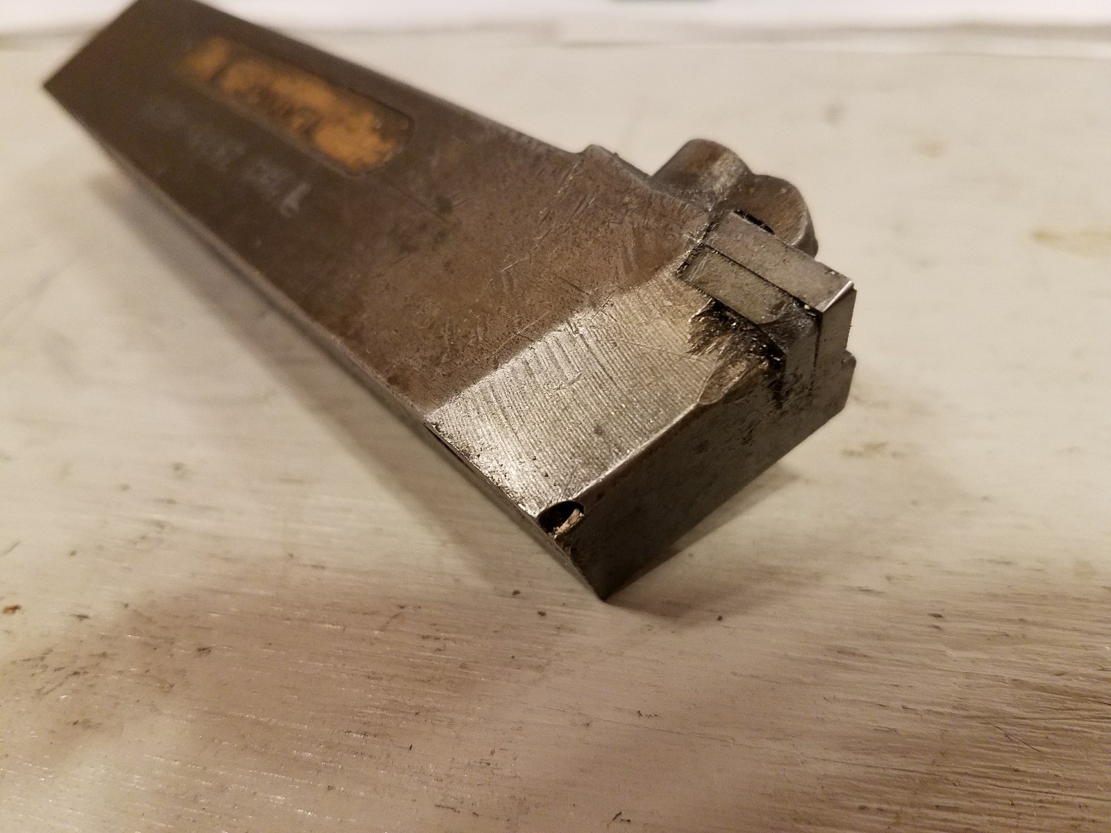 Kennametal 6340-0412 CHG.L Lathe Turning Tool, 6" OAL & 1-1/8" x 1" Shank