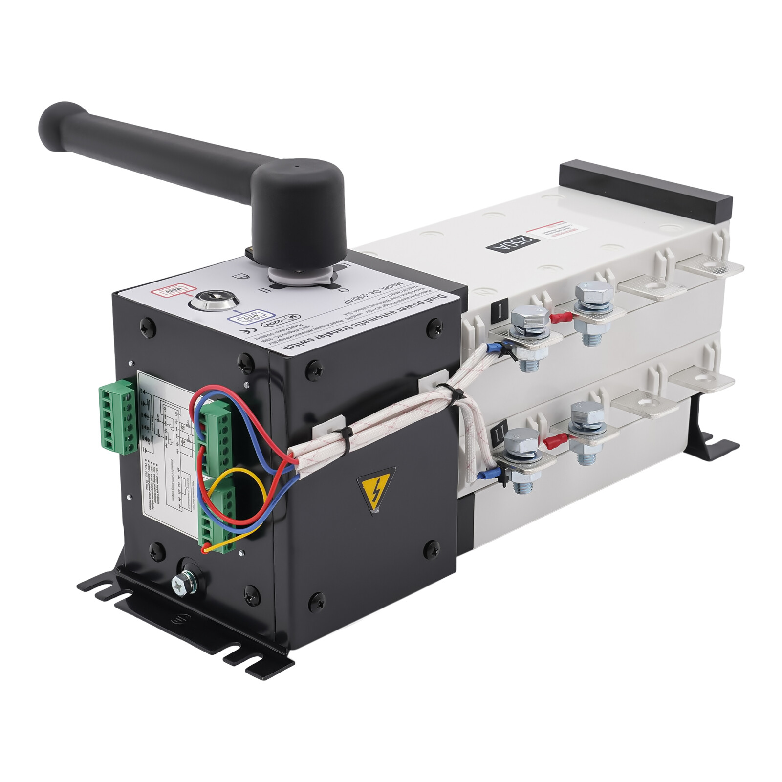 Automatic Transfer Switch Dual Power Switch Generator Changeover Switch 250A