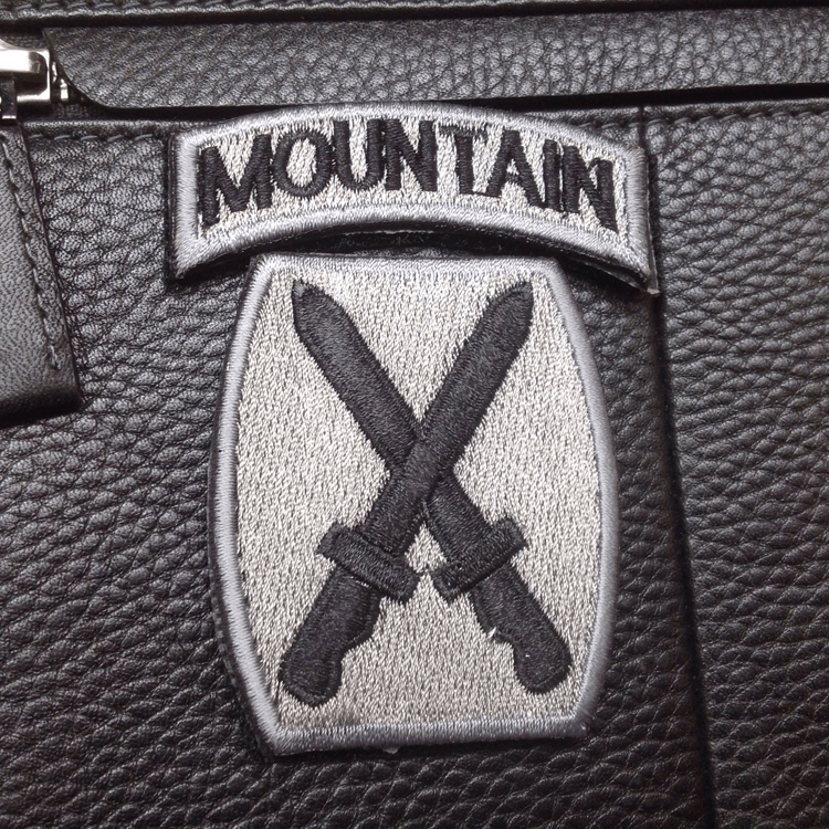 USA 10TH MOUNTAIN DIVISION ARMY Embroidered Hook BADGE PATCH