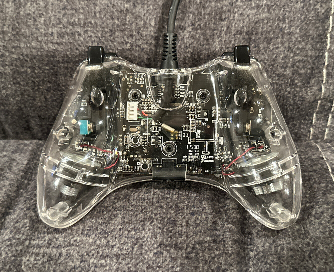 After Glow Wired Controller Microsoft Xbox 360! ~ Works Great! ~ Fast Shipping!