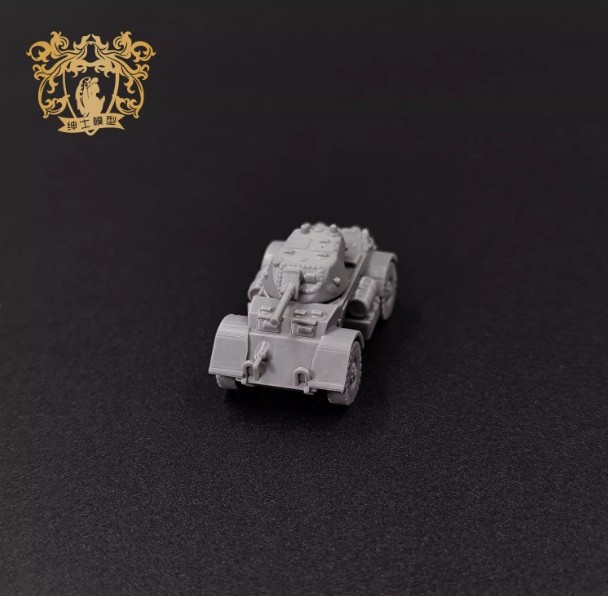 3D Printed 1/144 American T17E1 MK I armored vehicle Unpainted Model