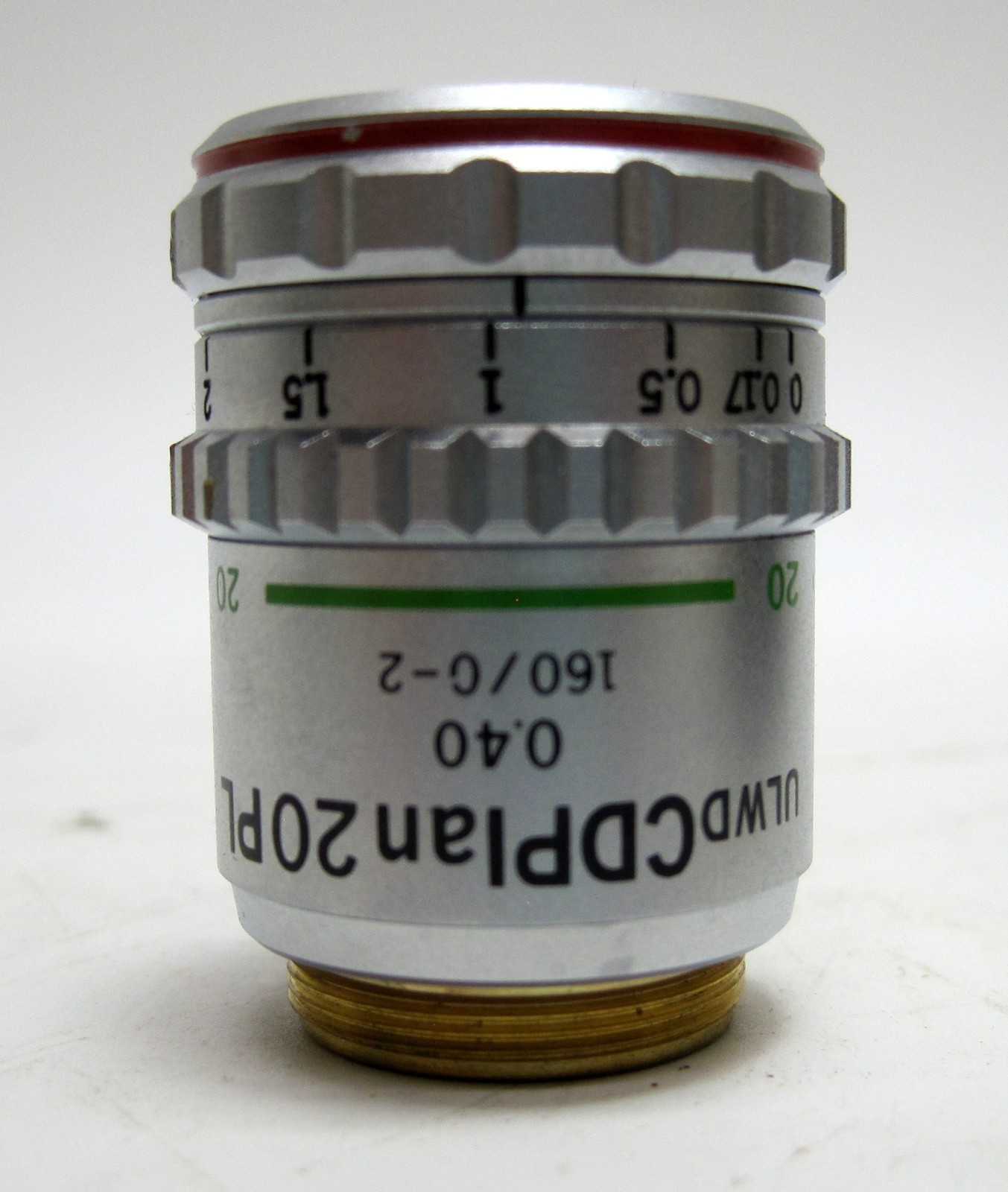 Olympus Microscope Objective ULWD CDPlan 20PL 20x Phase Contrast