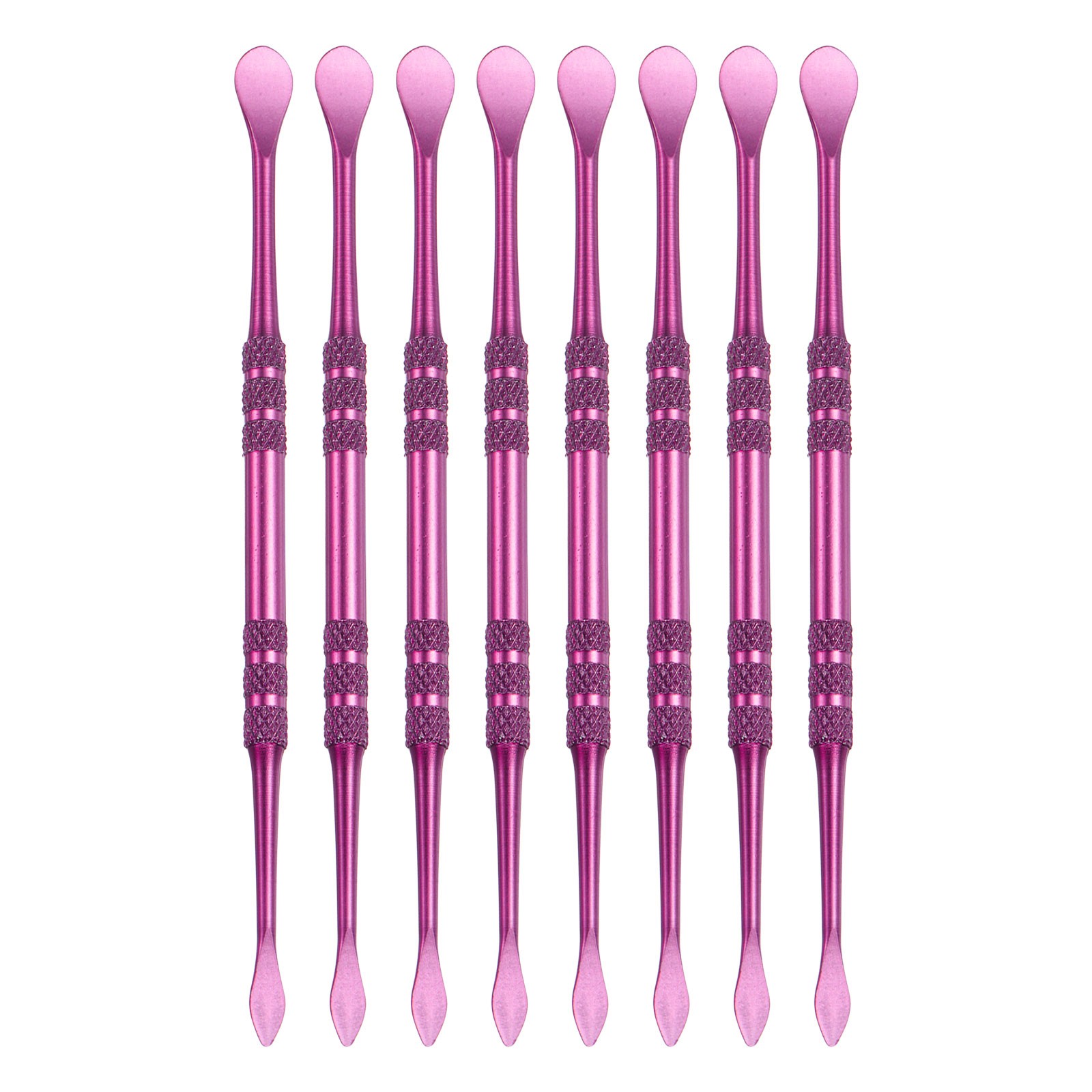 8Pcs Wax Carving Tools 4.8" Double-Ended for Handmade Art Works Violet