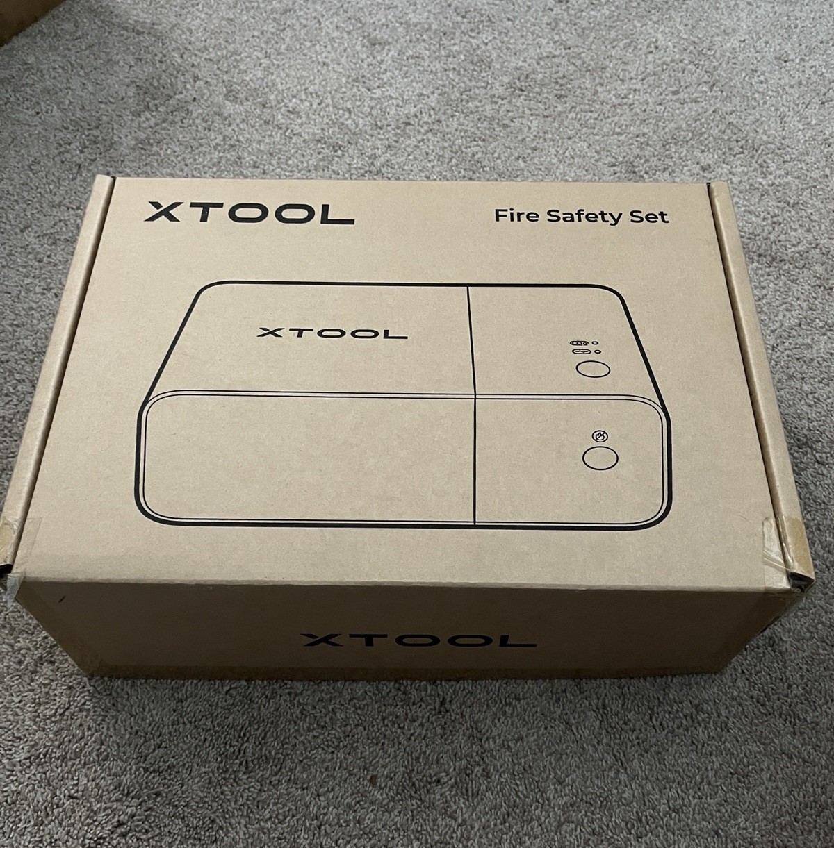XTool Fire Safety Set For F2 Ultra UV, P2S, S1, F1 Ultra, M1 Ultra, and F2 Ultra