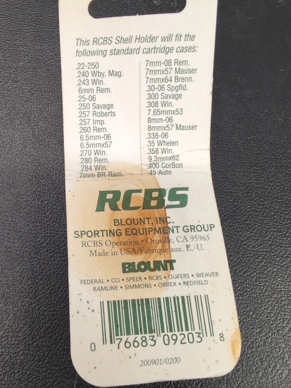 RCBS Shell Holder # 3 - Silver (9203)