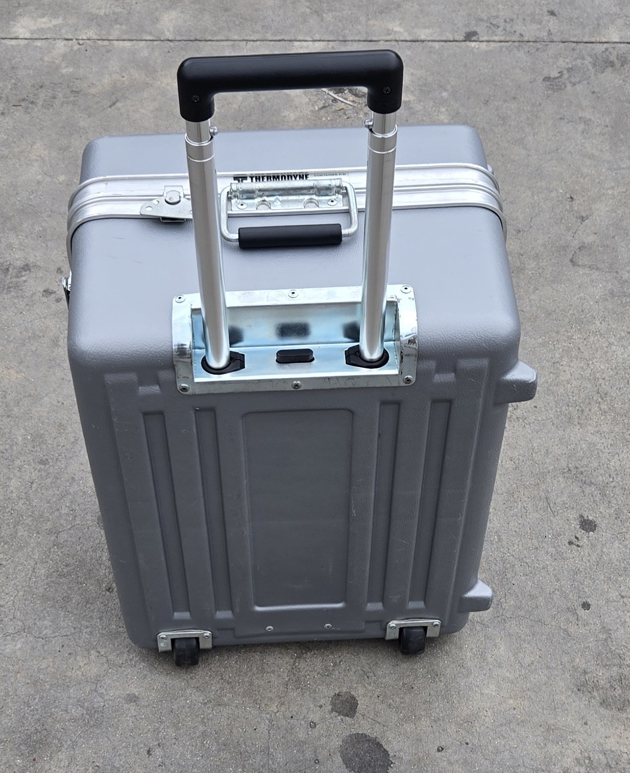 Thermodyne Shipping Rolling Case Camera Hard Foam Insert Wheels 23x18x13