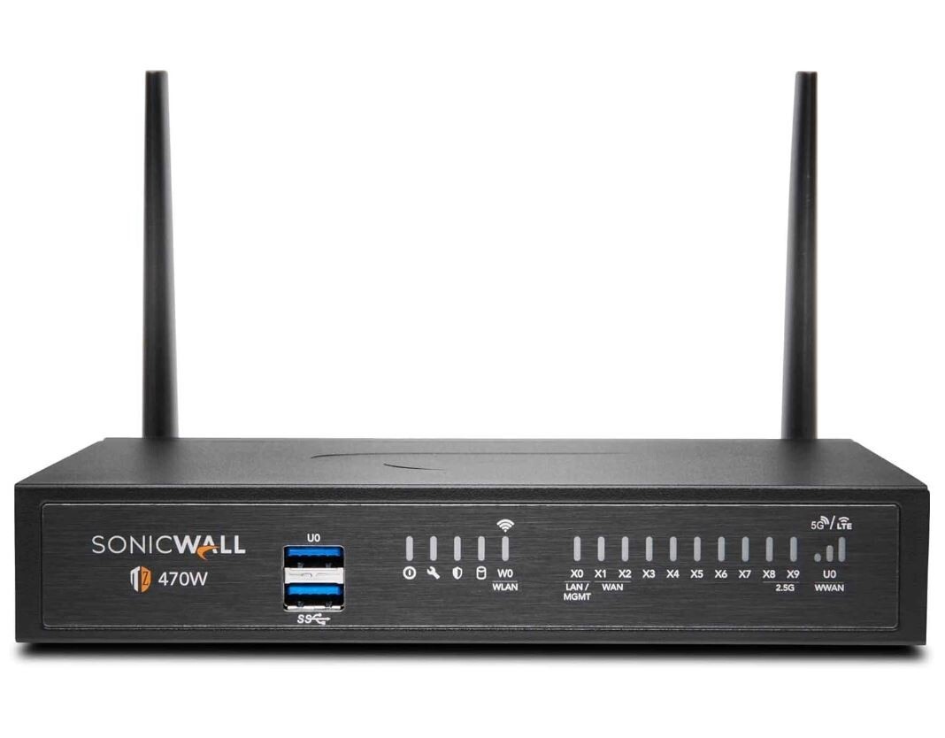SonicWALL TZ470 Wireless-AC TotalSecure 1 YR Essential Edition 02-SSC-6800   NEW