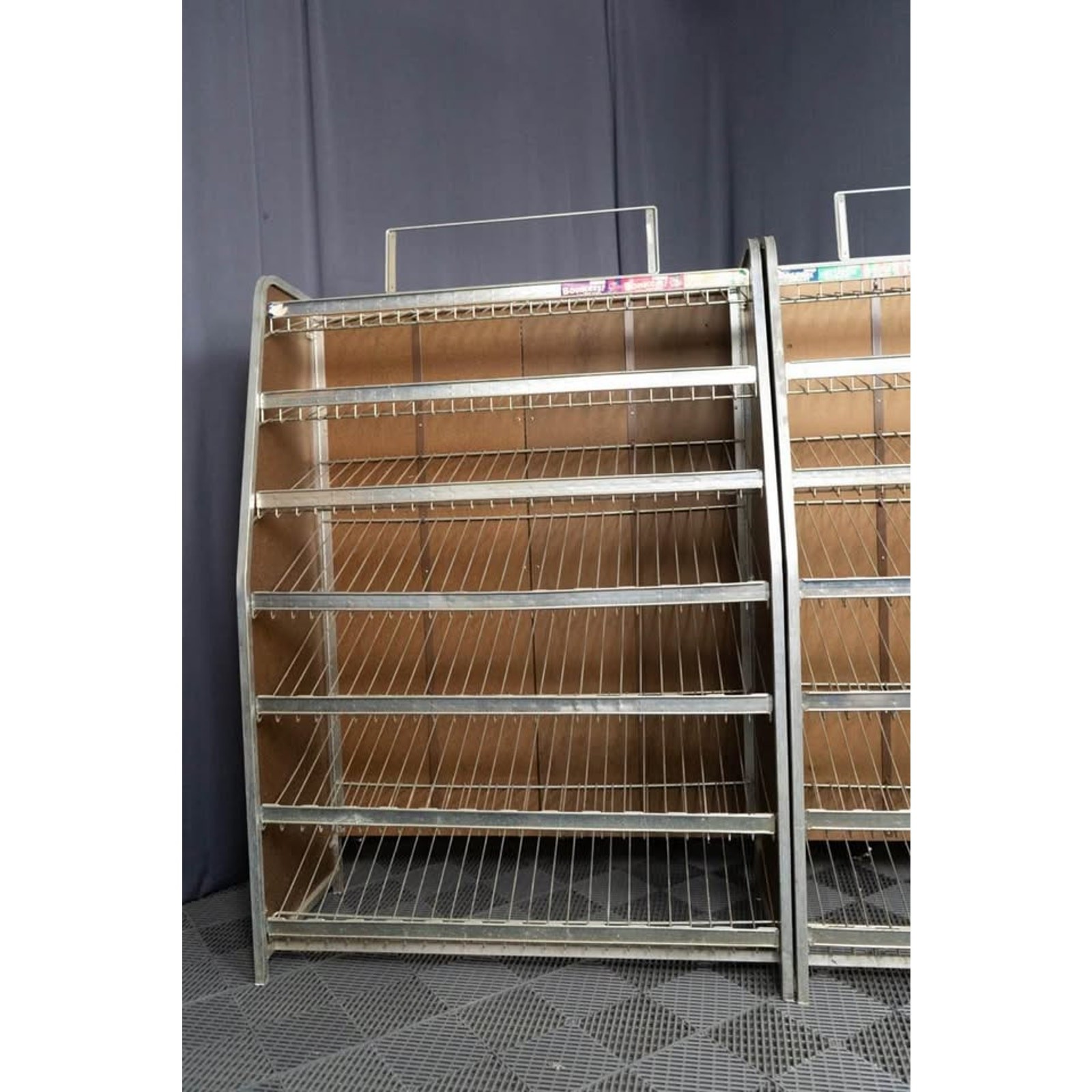2 Vendor Display Racks 7 Shelf