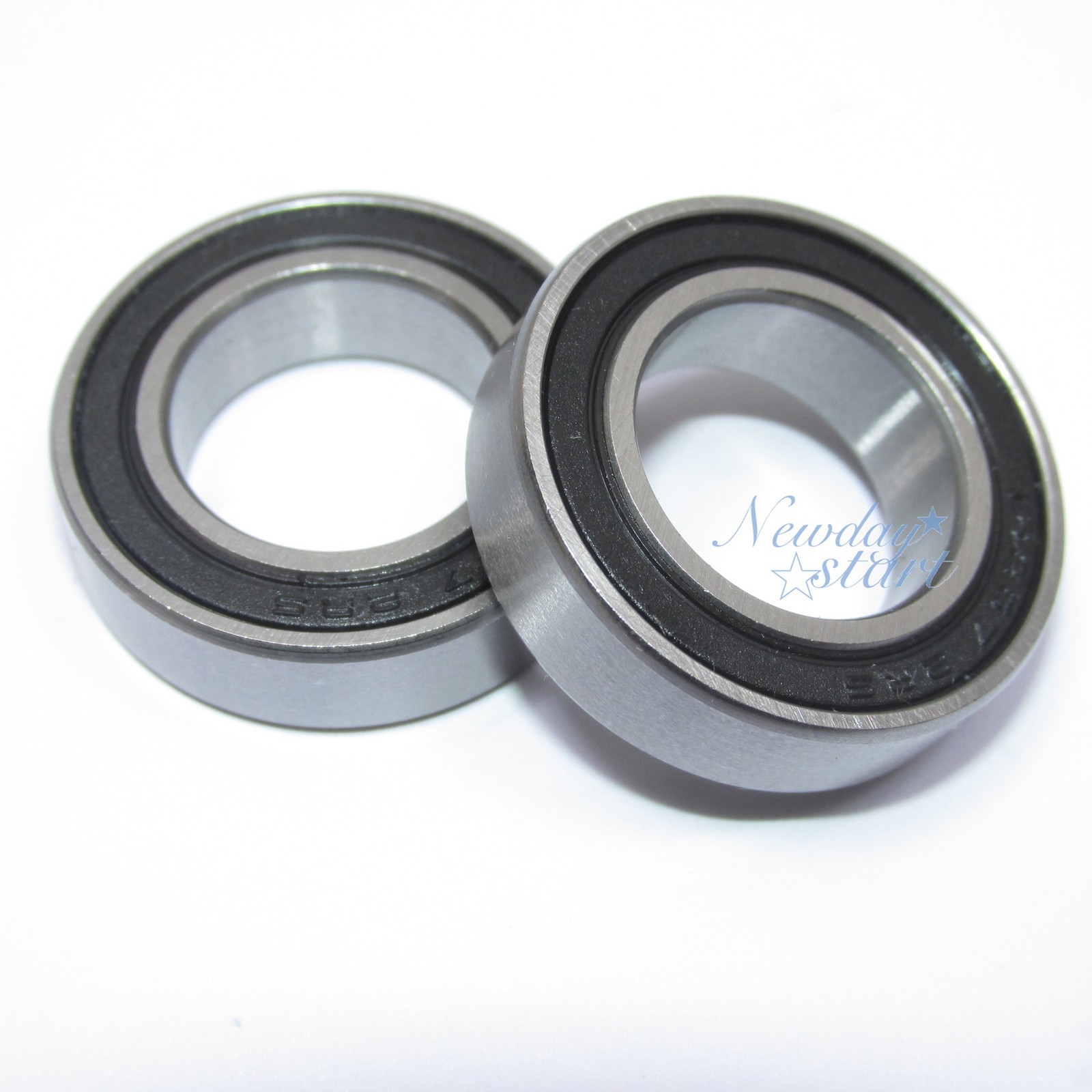 2X 15267 2RS Ball Bearing Rubber Sealed For Rear Hub Bicycle Bike 15X26X7mm