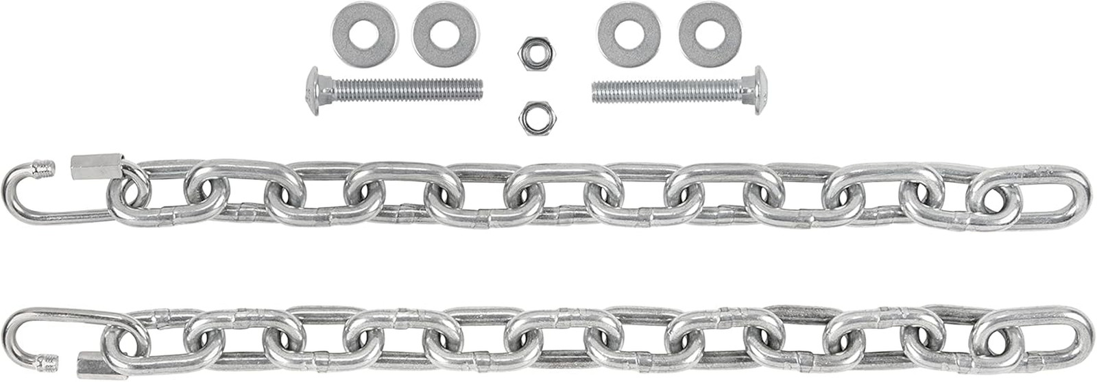Allen Company EZ Aim Gong Target Chain Kit, 7" Chains and Hardware, 2.6 Lbs., St