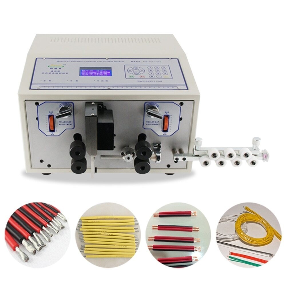 220V Striping Cutting Machine Computer Automatic Wire Stripping Machine SWT508E