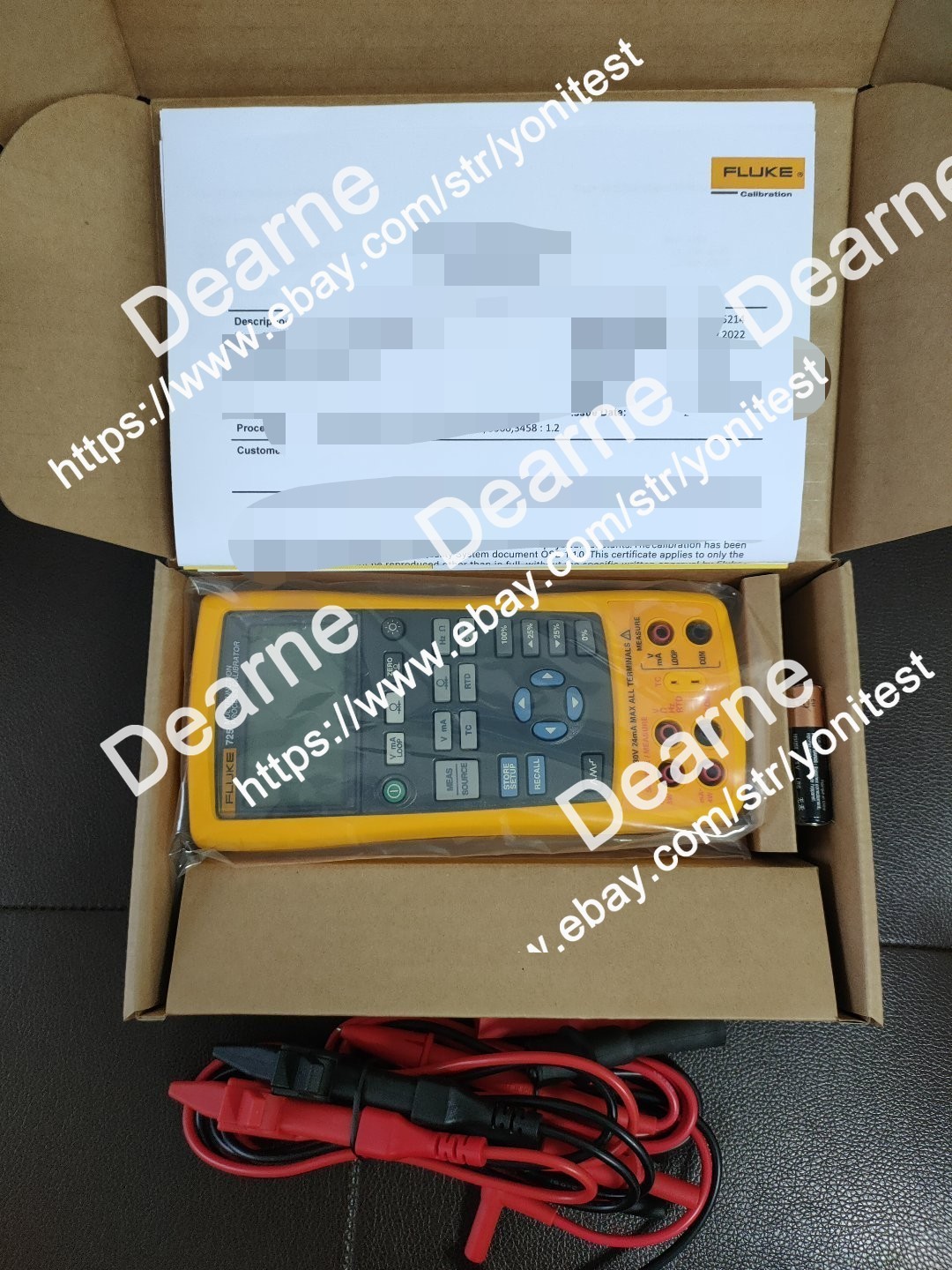 Fluke 725 Multifunction Process Calibrator new
