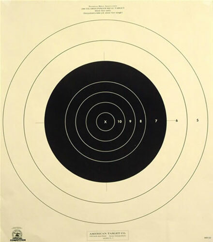 MR-52 [MR52(P)] NRA Official 200 Yard Slow Fire High Power Rifle Target (25 pck)