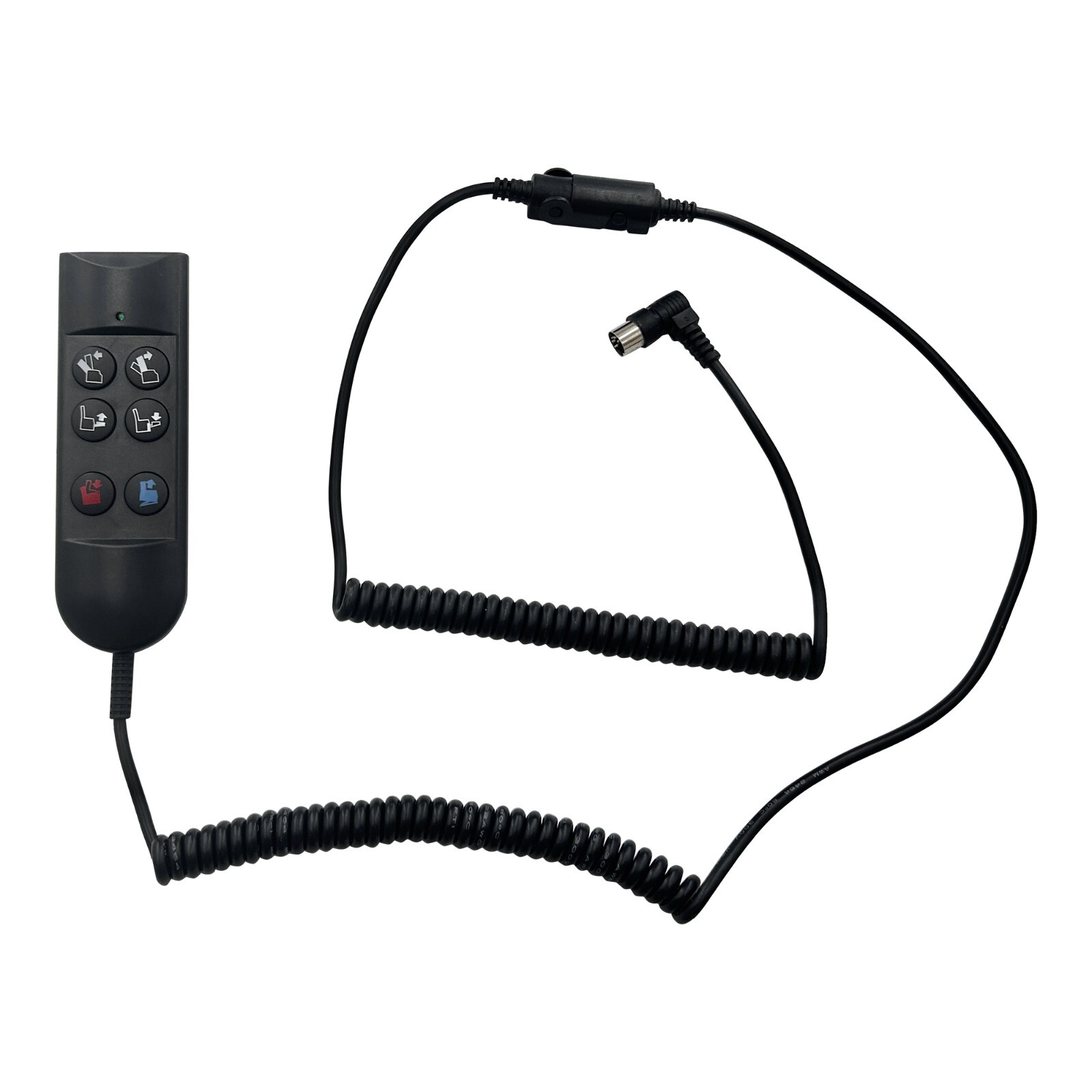 Power Recliner Lift Chairs 6 Button 5 Pin Remote Hand Control Replacing ZK756HCL