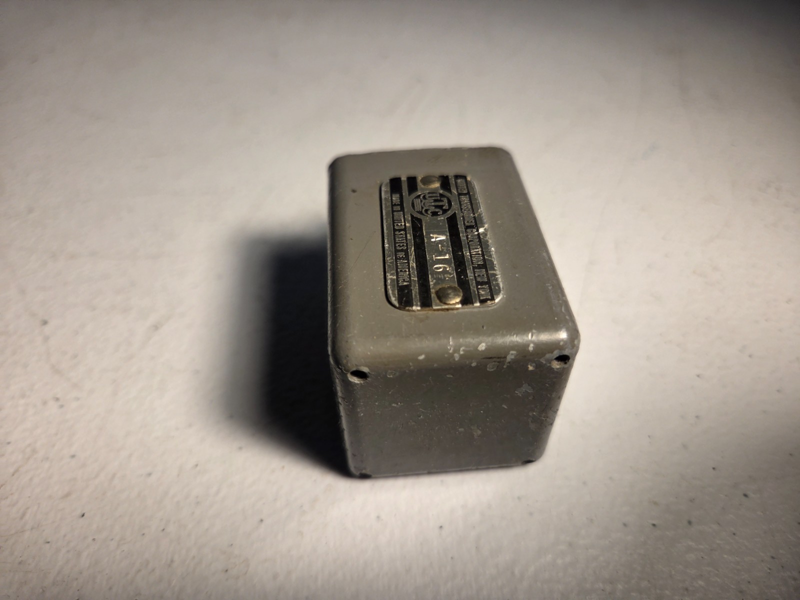 UTC A-16 Vintage Audio Transformer Tube Broadcast Hi-Fi Tested Working USA