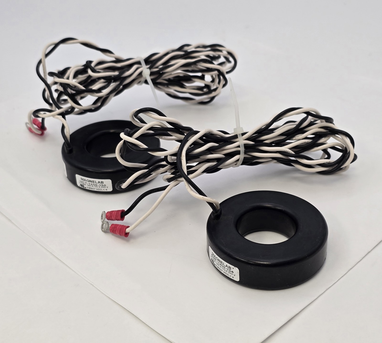 2 PC Magnelab UCT-1250-150 Solid Core Current Transformer 150A 0.333 Volts