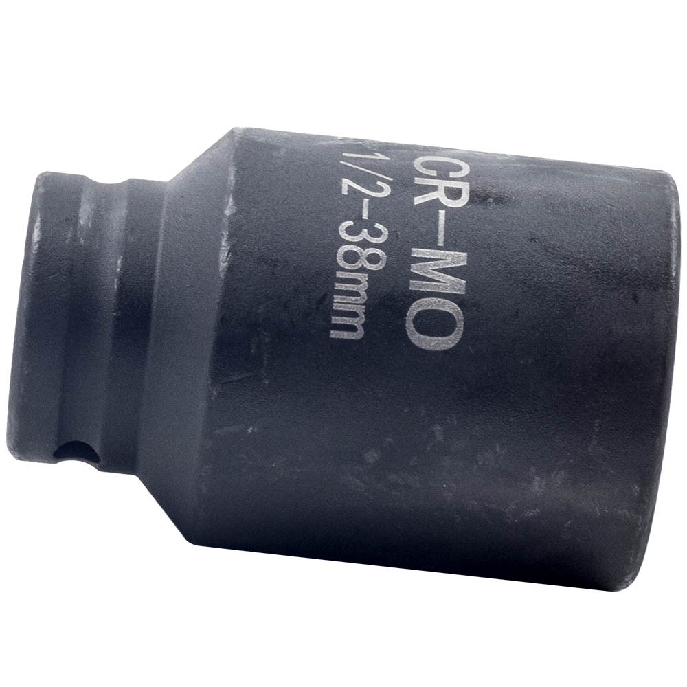 5pc 33mm-34-35-36-38mm 1/2'' Drive 6 Point Deep Spindle Axle Nut Socket Set Tool