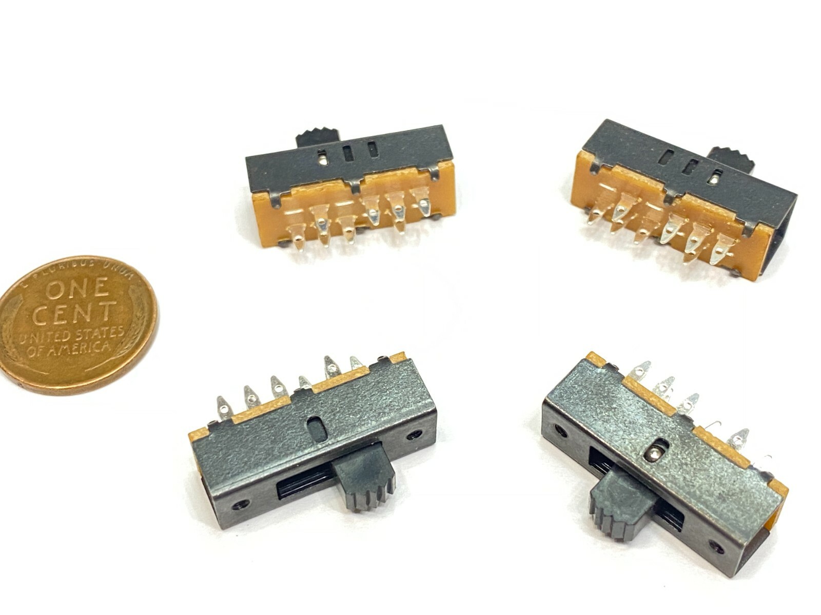 10 Pieces Slide switch SS-23F02G5 2P3T 8pin on/off/on
