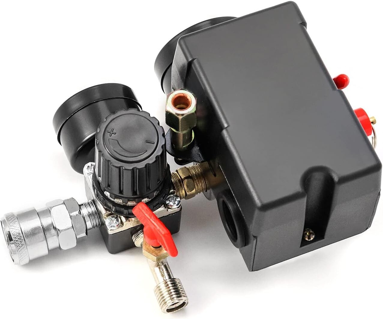 Air Compressor Pressure Switch Control Valve 90-120PSI Pressure Regulator