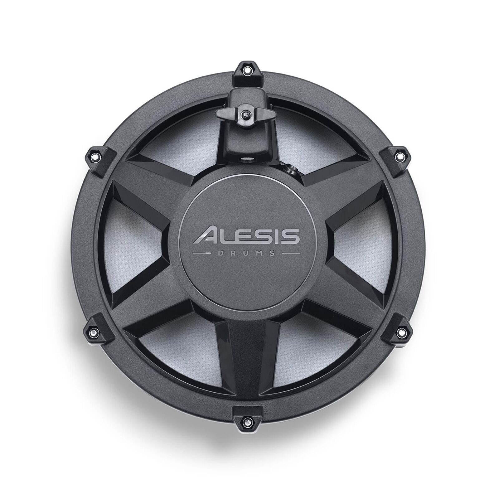 Alesis 8" Tom Mesh Drum Pad w/Cable NEW White/Red (Single Zone) Nitro Max Pad