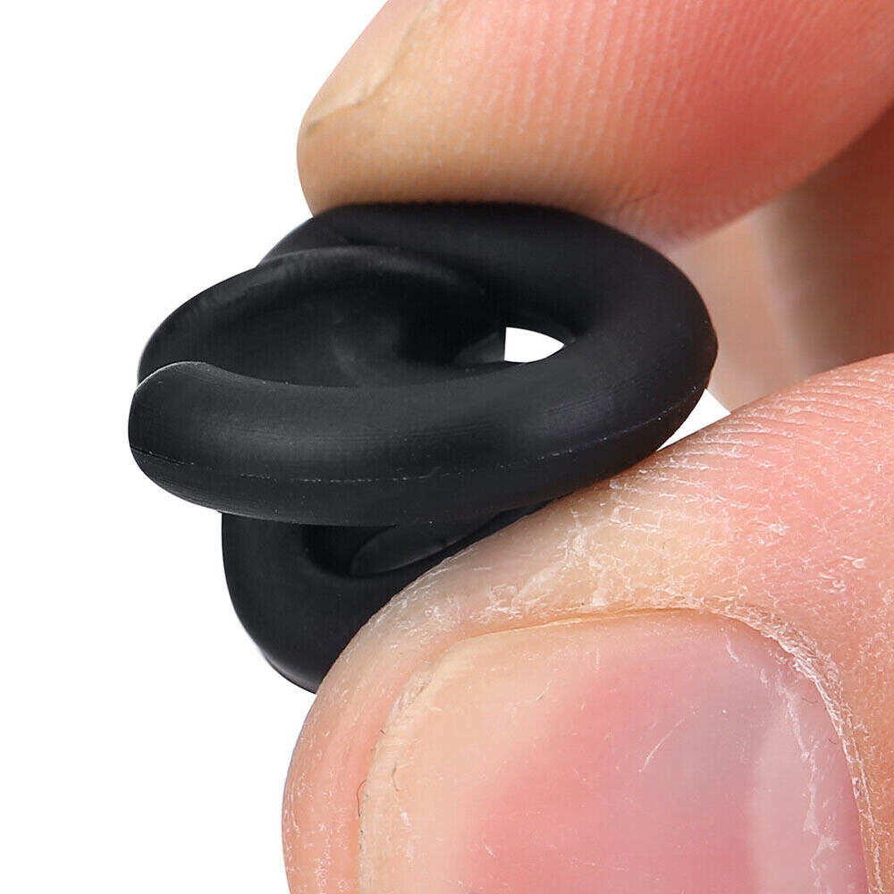 8pcs Archery Compound Bow String Stabilizer Monkey Tail Rubber Silencer Dampener