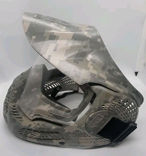 Officially licensed US Army Ranger Airsoft Paintball Face Mask Helmet Digi Camo