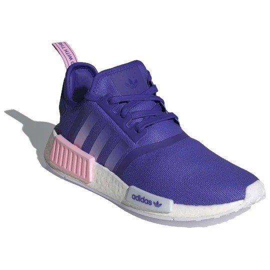 Adidas NMD R1 Energy Ink Purple White Pink Running Sneakers IG8381 Women's Sizes