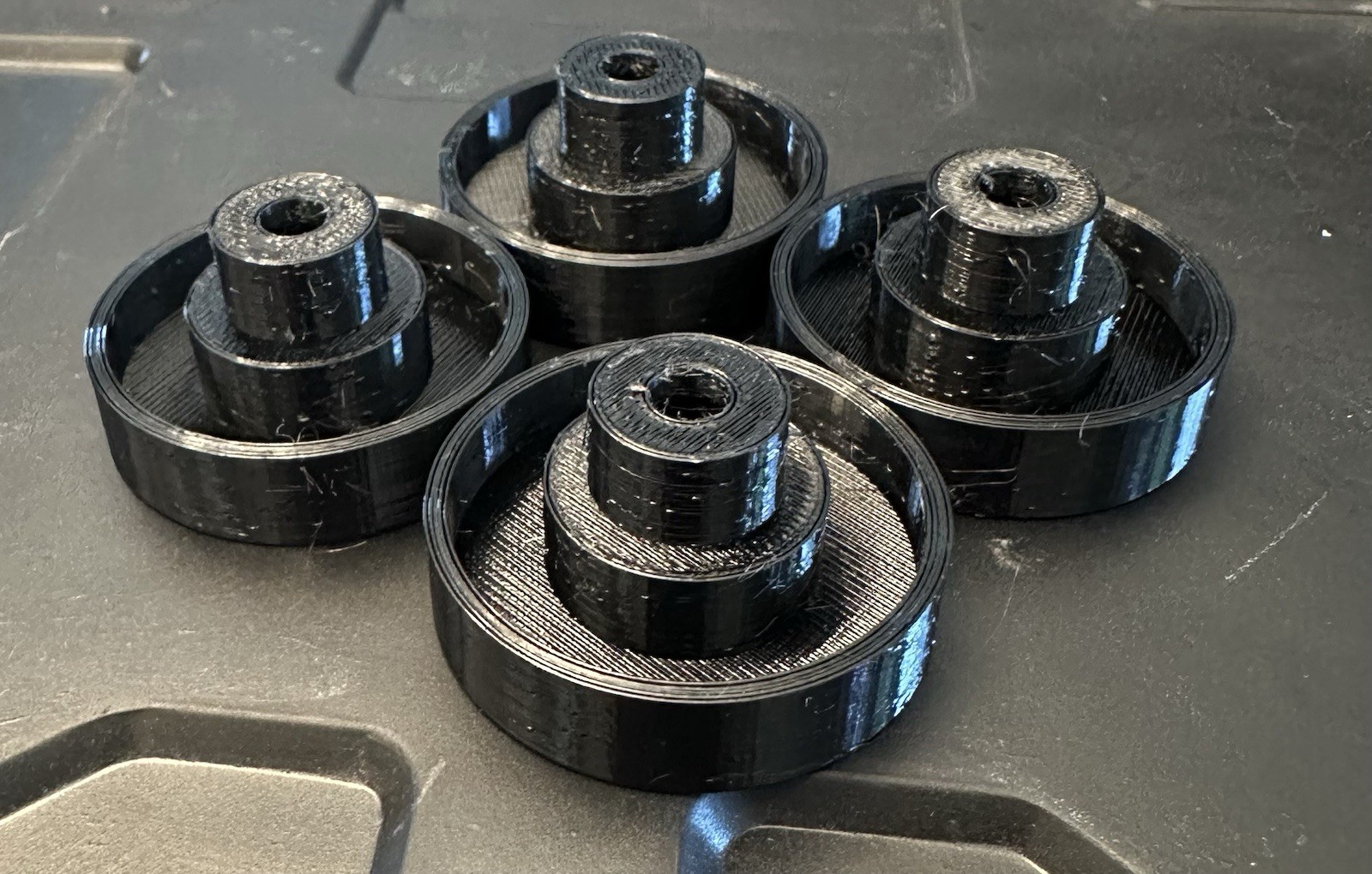 Technics SL-QD33 Turntable Feet | Also Fits: SL-BD22, SL-DD33, Etc | Set Of 4