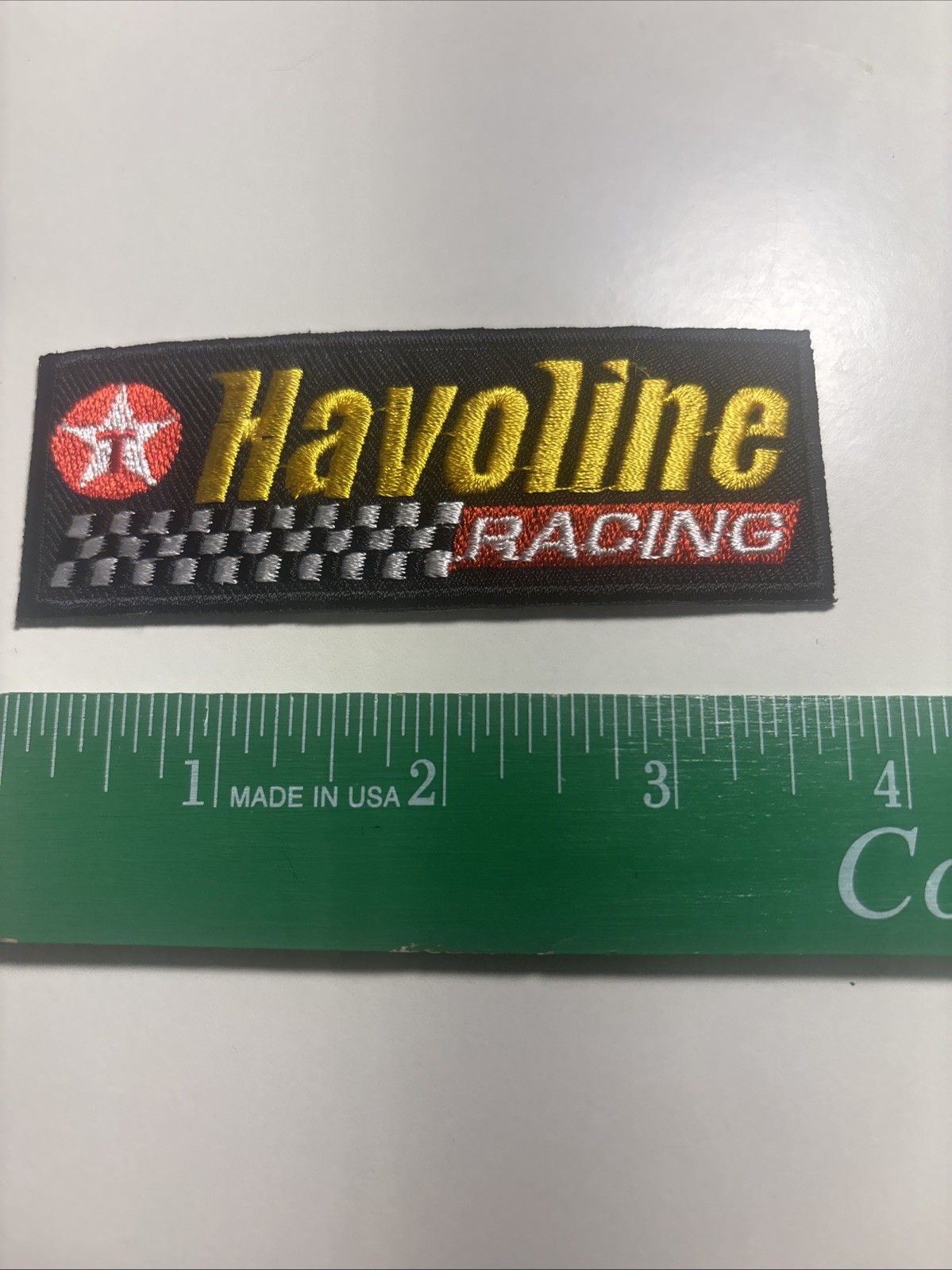 Havoline Racing Embroidered Patch
