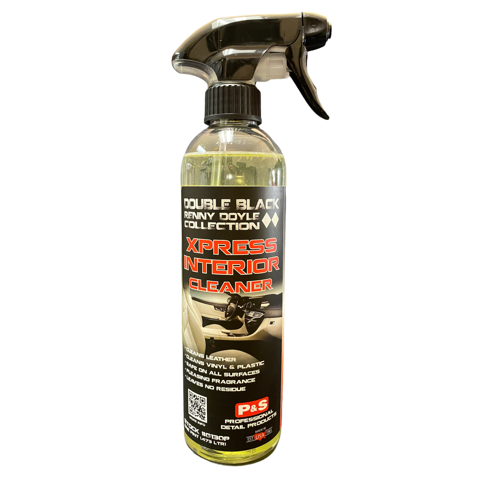 P&S Double Black Renny Doyle Xpress Interior Cleaner 16 oz