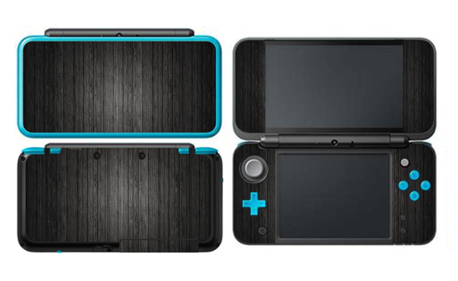 Wood 267 Vinyl Decal Skin Sticker Protector for Nintendo New 2DS XL LL