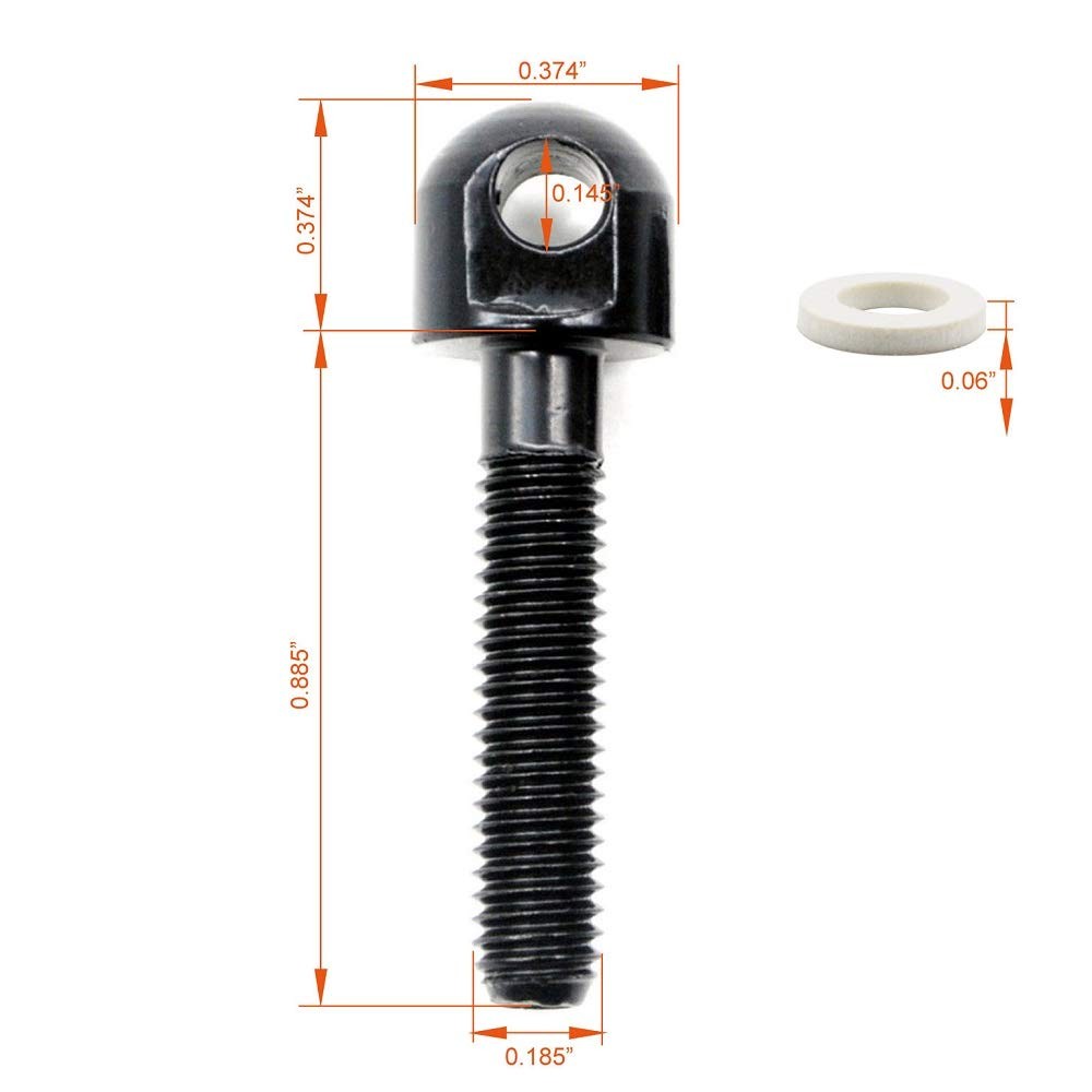 Versatile 6PCS Sling Mounting Kit for Firearms - Heavy-Duty Swivel Studs