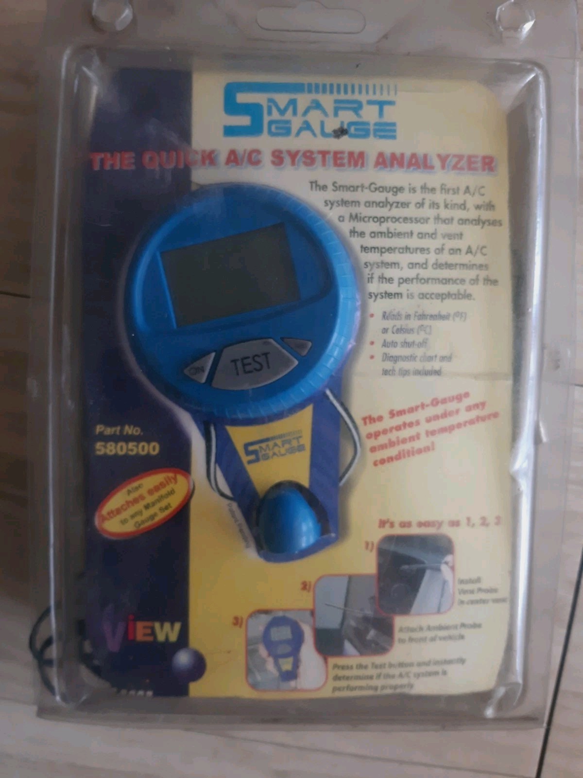 Mac Tools UVIEW Smart Gauge Quick A/C System Analyzer Air Conditioning 580500