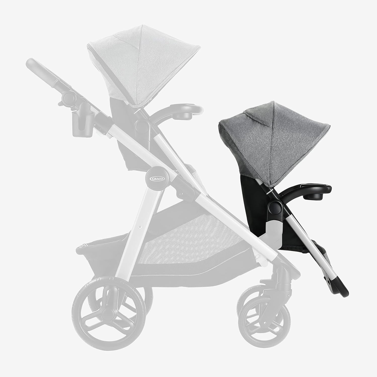 Graco Modes Nest2Grow Stroller Second Seat, Ren