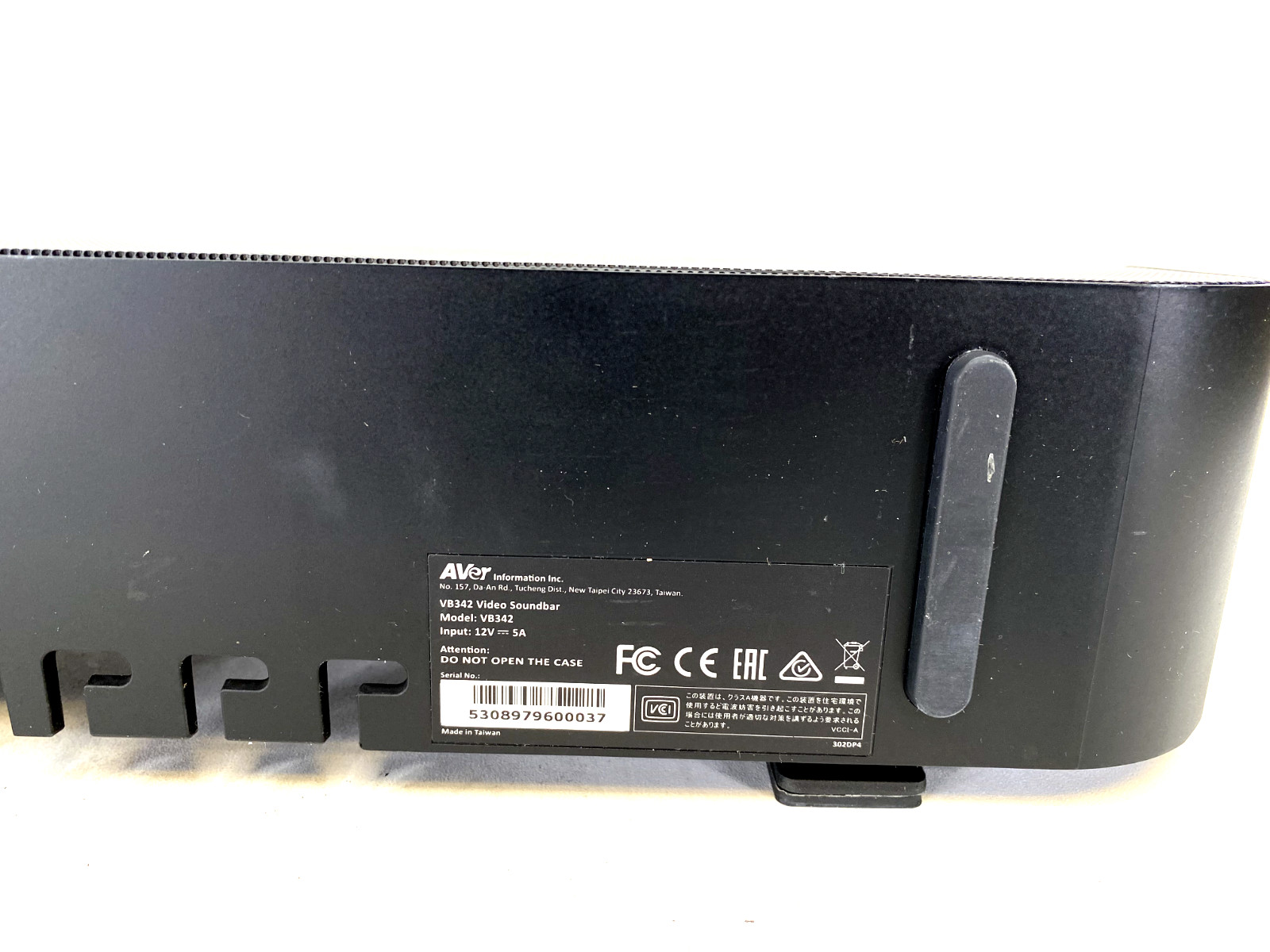 AVER VB342 Video Conference Soundbar With AC Adapter