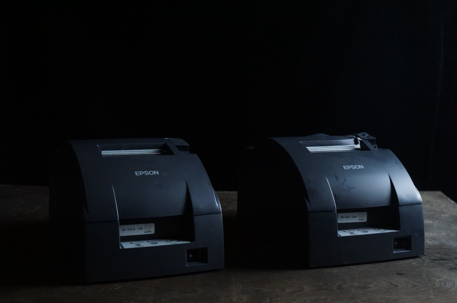 ✅UNTESTED✅2 Epson TM-U220B M188B Kitchen Receipt Printer W/ Ethernet - Read Desc