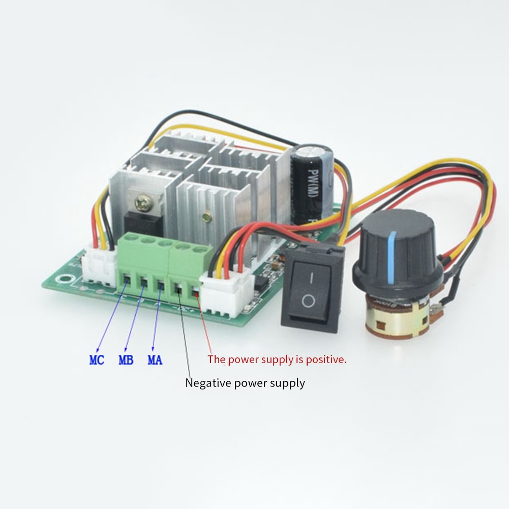 DC5-36V 15A Brushless Motor Controller High- Motor Driver Board Adjustable2693