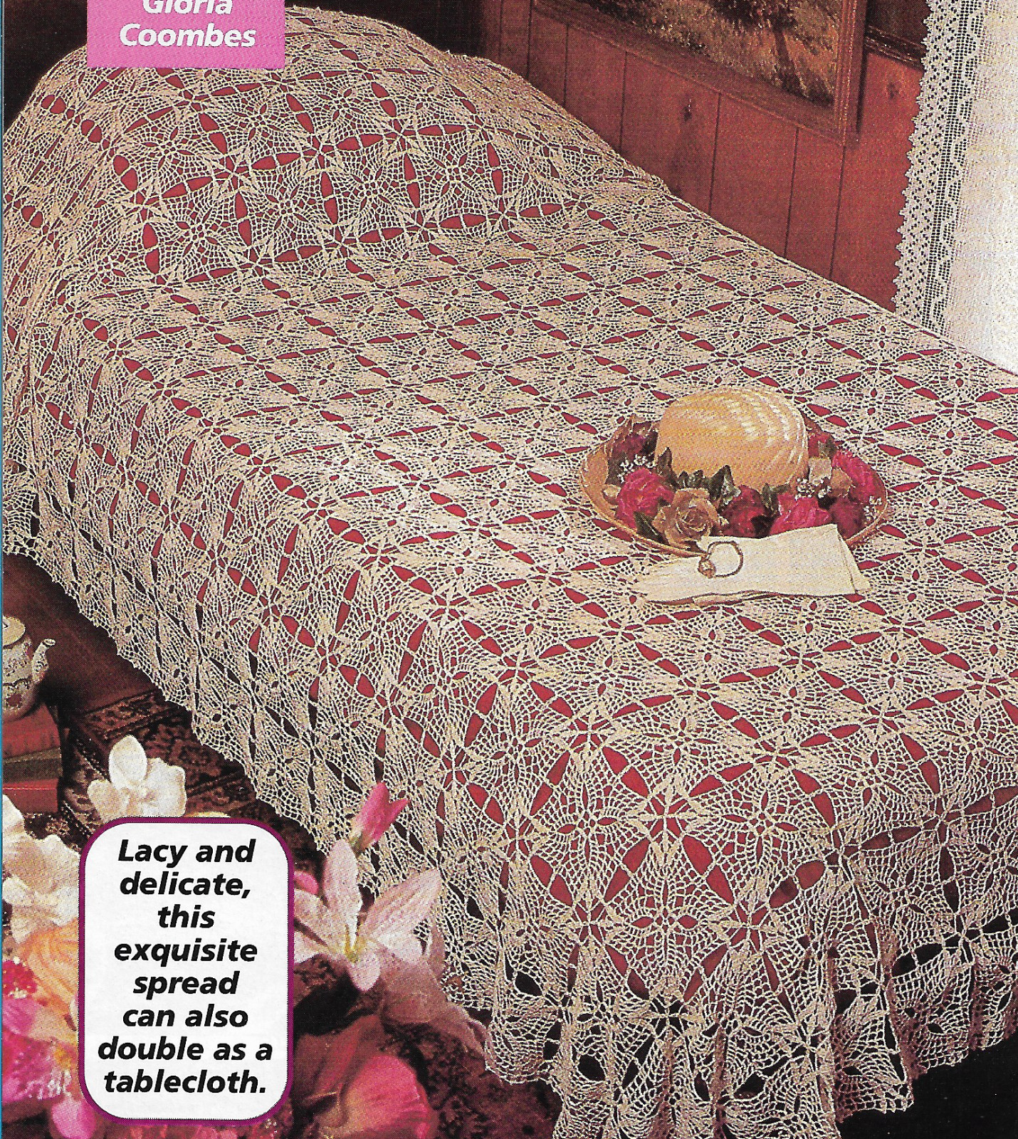 Monarch Bedspread crochet pattern instructions
