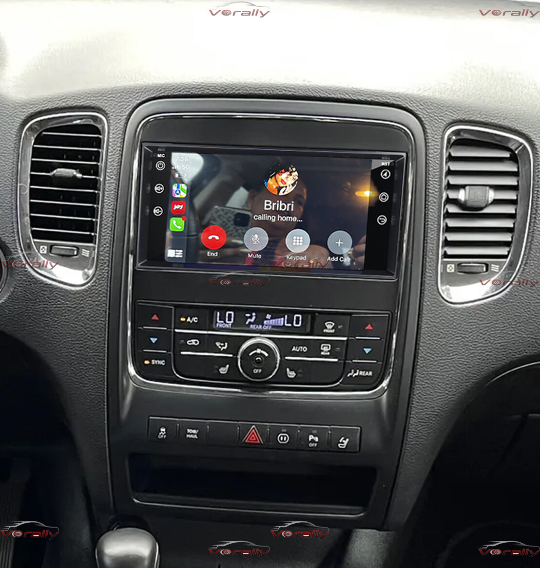 For 2011 2012 2013 Dodge Durango Apple CarPlay Android Auto Radio GPS WIFI