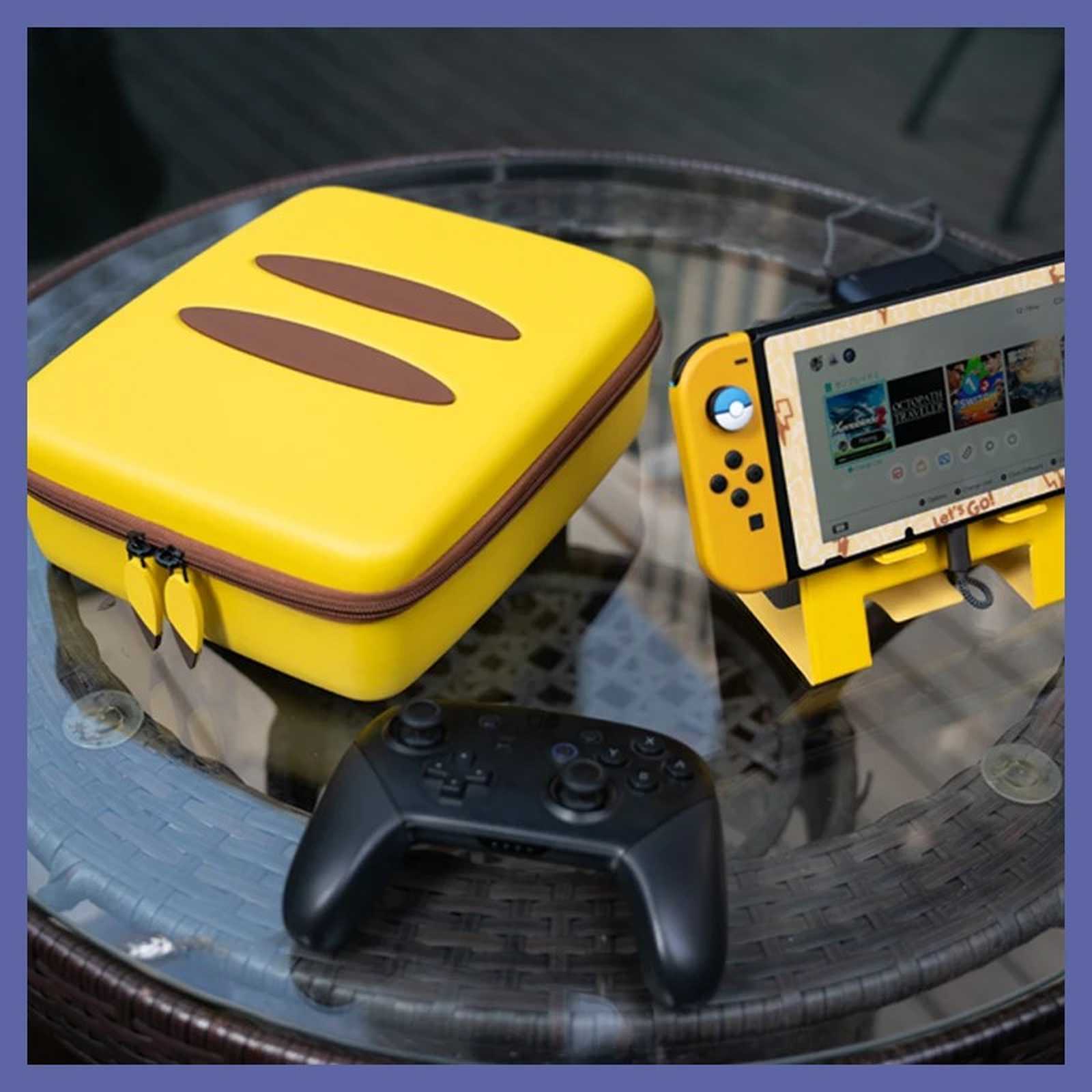 MAX Travel Carrying Case for Nintendo Switch & Switch Pro Controller Storage Bag