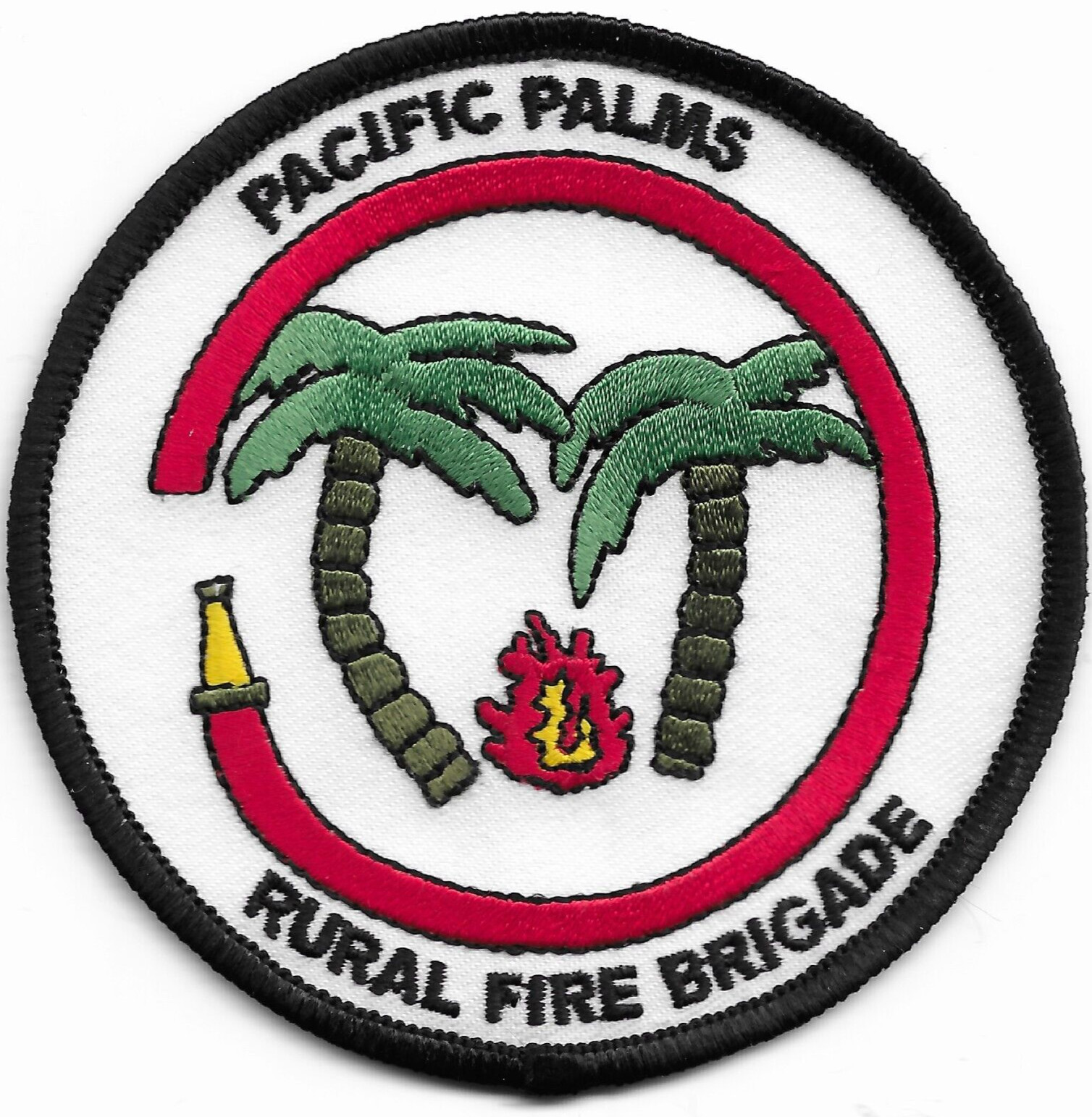 Australia - Pacific Palms Rural Fire Brigade, N.S.W. (4" x 3.75") fire patch