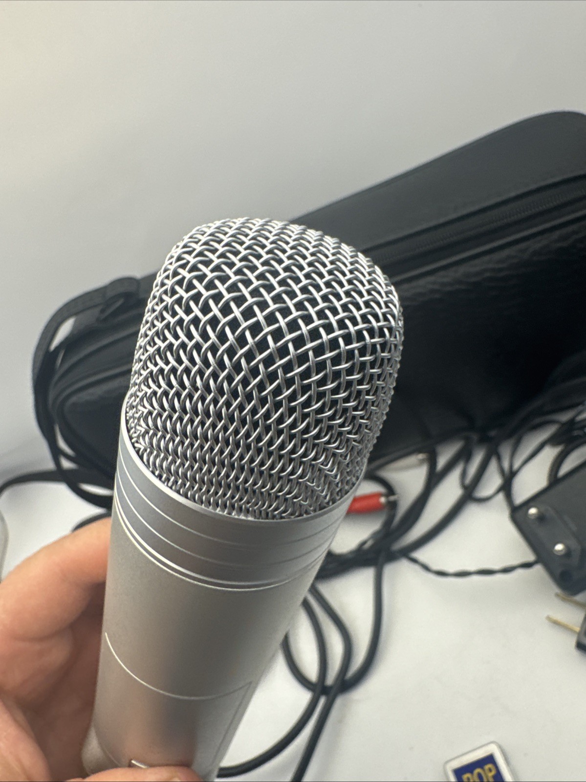Enter Tech Magic Sing Karaoke Mic Case 2 Chips Christian Pop Tested