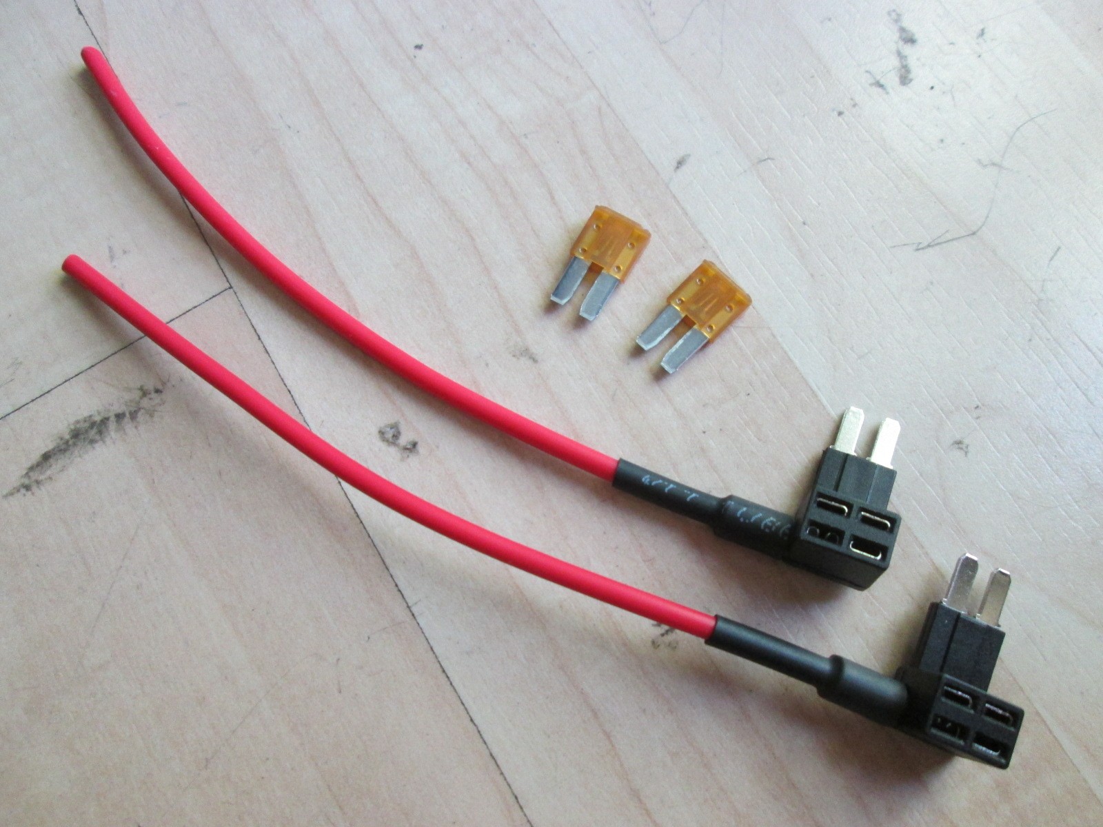 Lot of (2) Micro Micro2 Fuse Add-A-Circuit Fuse Tap Holder w/ 5A Fuse #M152AL