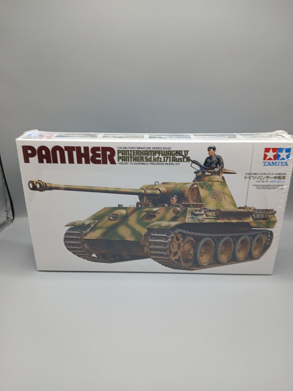 1/35 Kit Tamiya No. 35065 WW2 GERMAN PANTHER TANK Sd. Kfz. 171 Ausf.NEW Sealed
