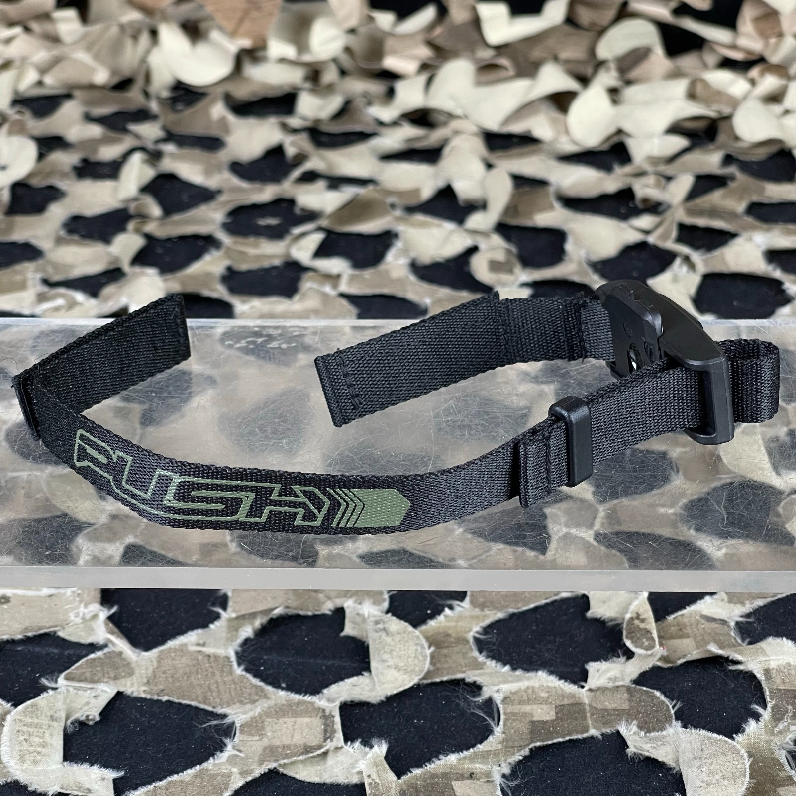 NEW Push Unite Magnetic Chin Strap - Olive