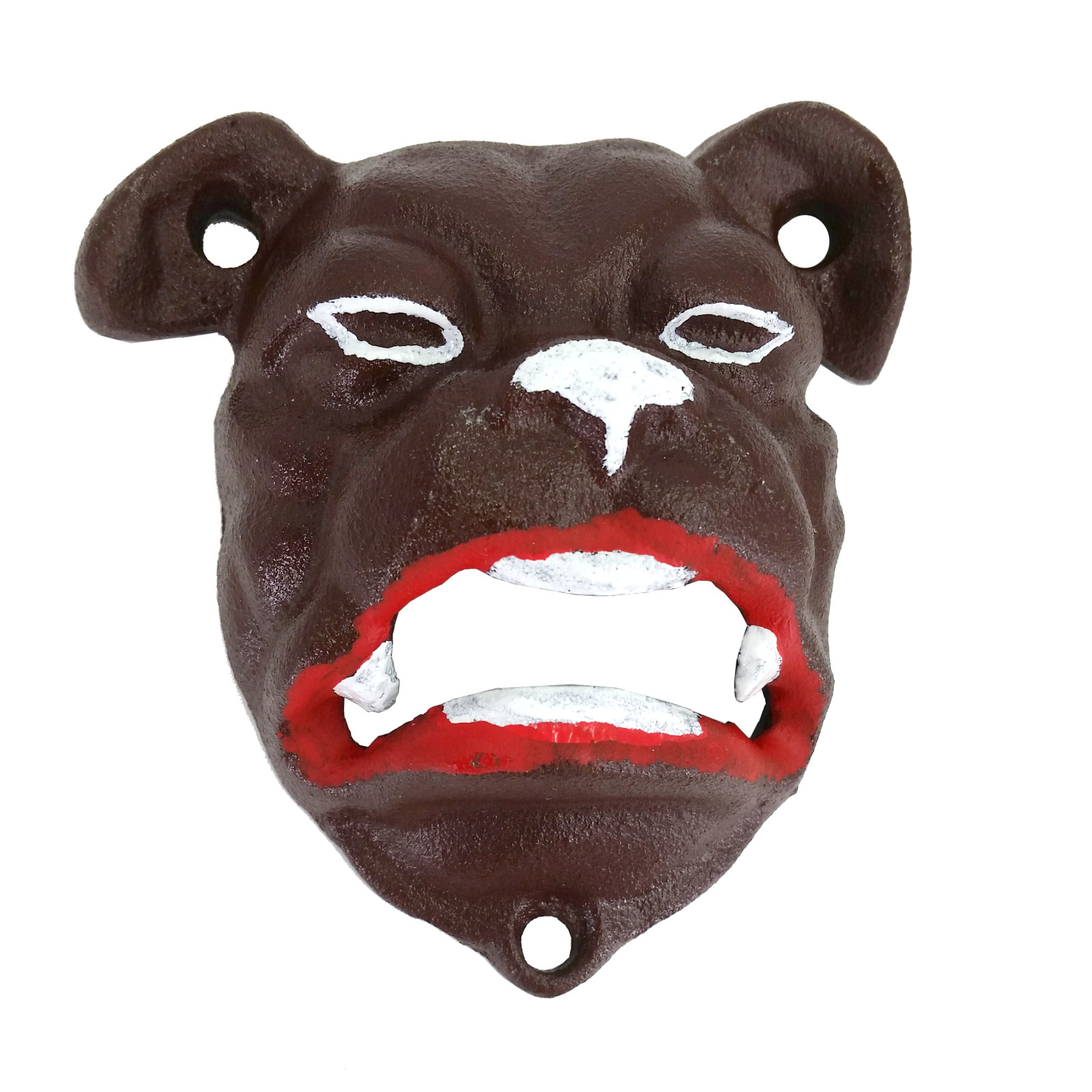 Wall Mount Bottle Opener - Browns Dawg - Cast Iron - Great for Game Days!