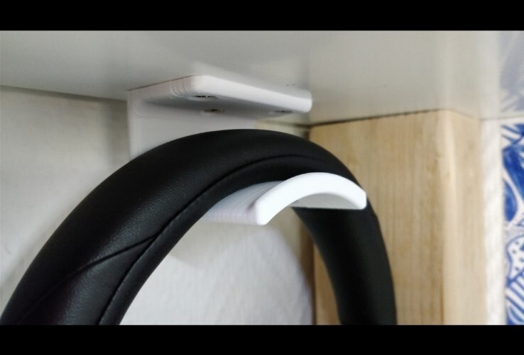 Headphone Hanger Display Stand Holder  Headset Wall Mount For Under Desk