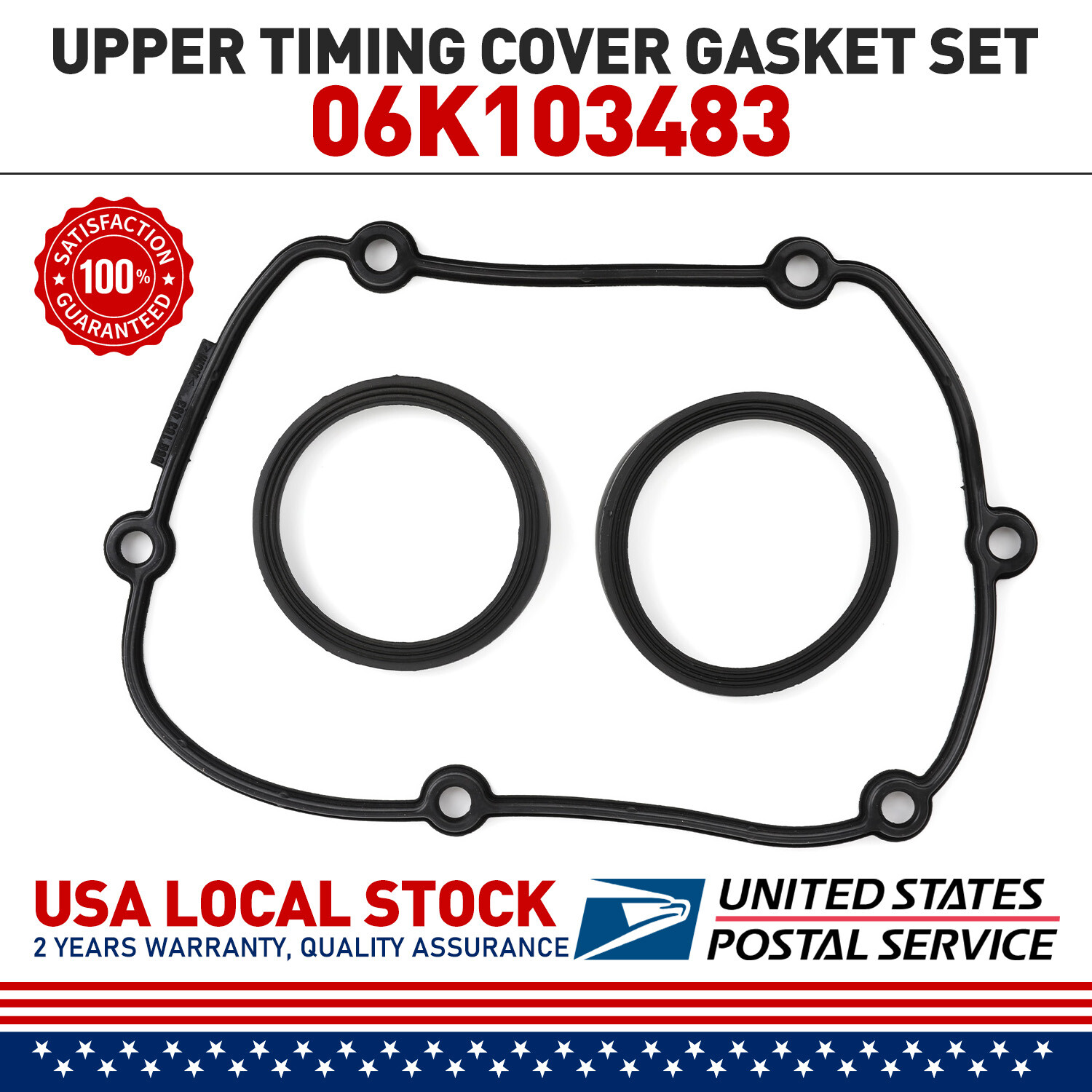 OEM Upper Timing Cover Gasket Set For VW Jetta Golf Passat Audi A4 Q5 2.0T 1.8T
