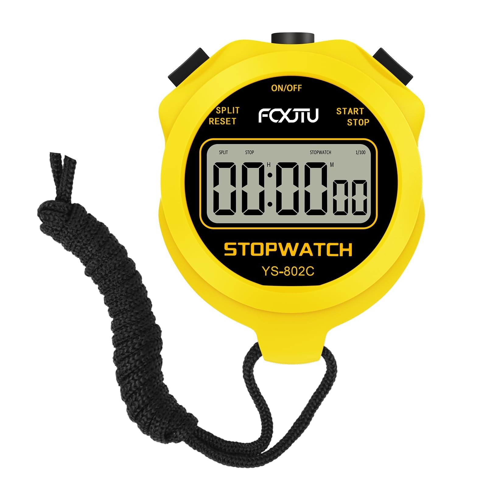 Digital Simple Basic Stopwatch Timer, Silent Stop Watch for Kids Coaches | On...