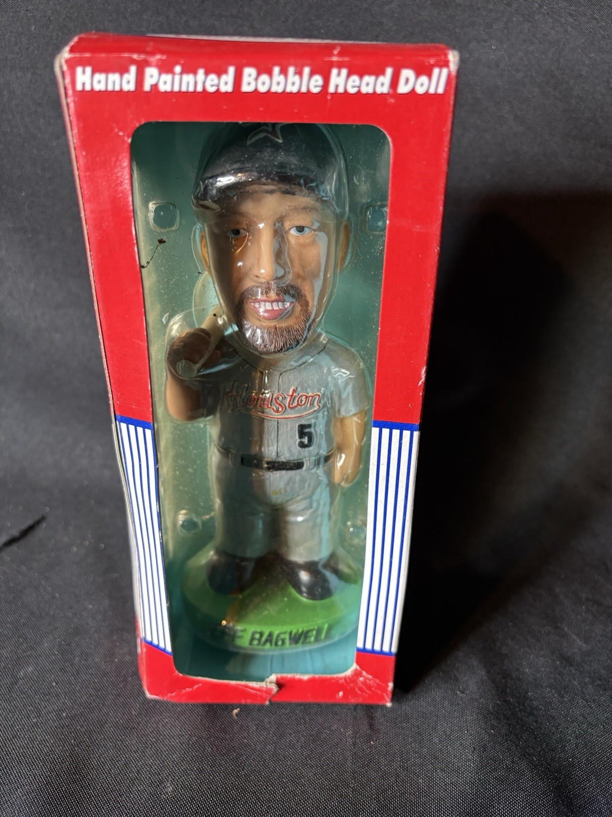 Jeff Bagwell Bobblehead Houston Astros Hand Painted Collectible Series NIB